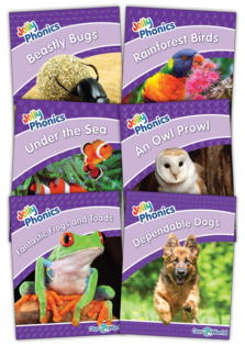 Jolly Phonics Readers - Our World Nonfiction - Purple Level (Pack Of 6) New